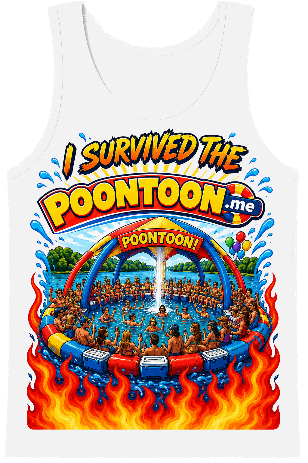 Merchandise Poontoon Tank Top